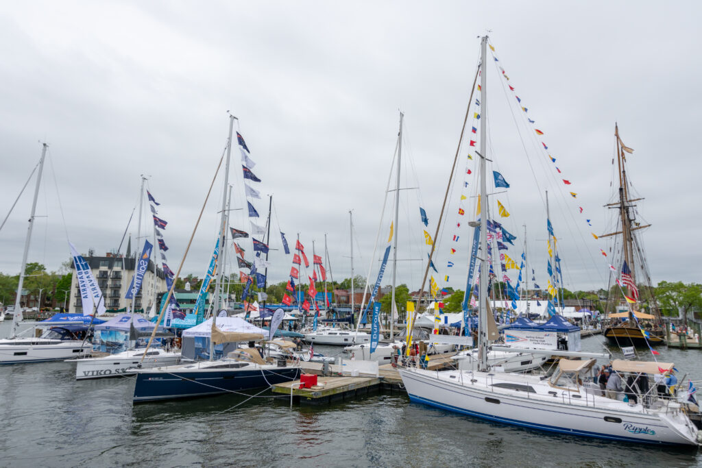 Making Way for City Dock Construction, Spring Sailboat Show to Take Over Ego Alley April 25-27