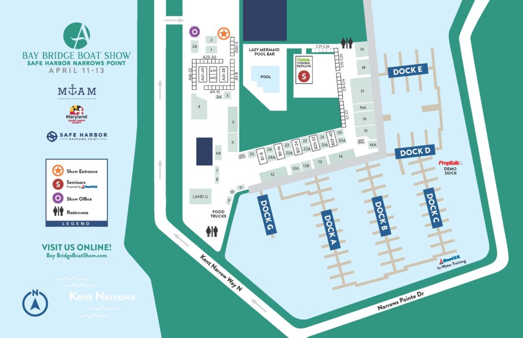 Ribbon Cutting and Coverage Information for 2025 Bay Bridge Boat Show at Safe Harbor Narrows Point