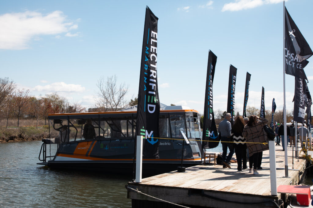Electrified Marine at PropTalk Demo Dock - Athena Arnold Photography