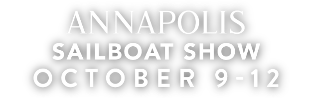 Annapolis Sailboat Show Logo White | PNG