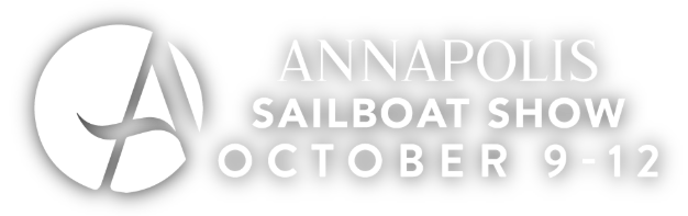 Annapolis Sailboat Show Logo White | PNG