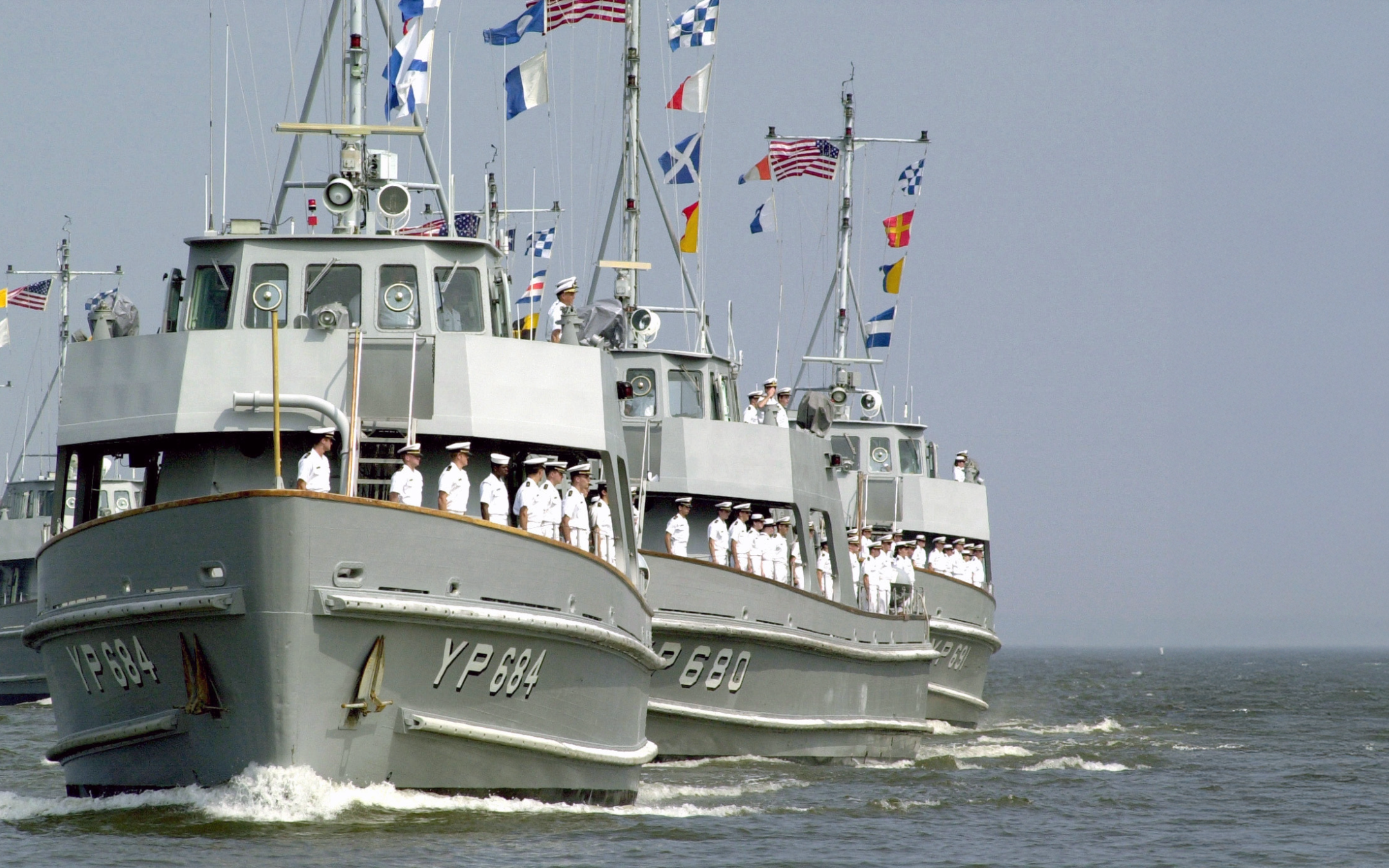 USNA Brings 108′ Yard Patrol Craft to 2025 Annapolis Powerboat Show for Navy’s 250th Birthday