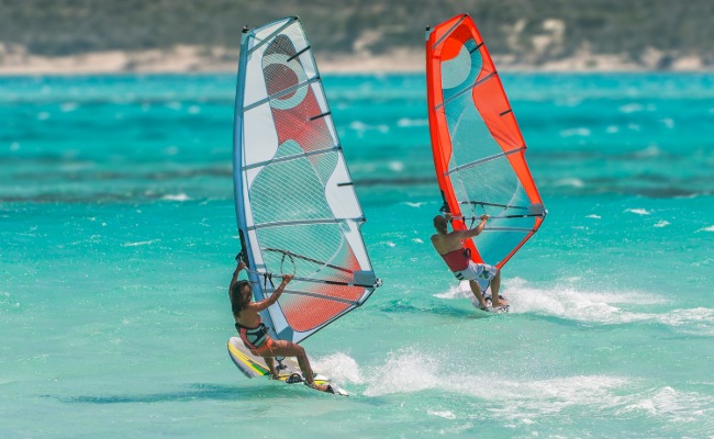 Windsurfers