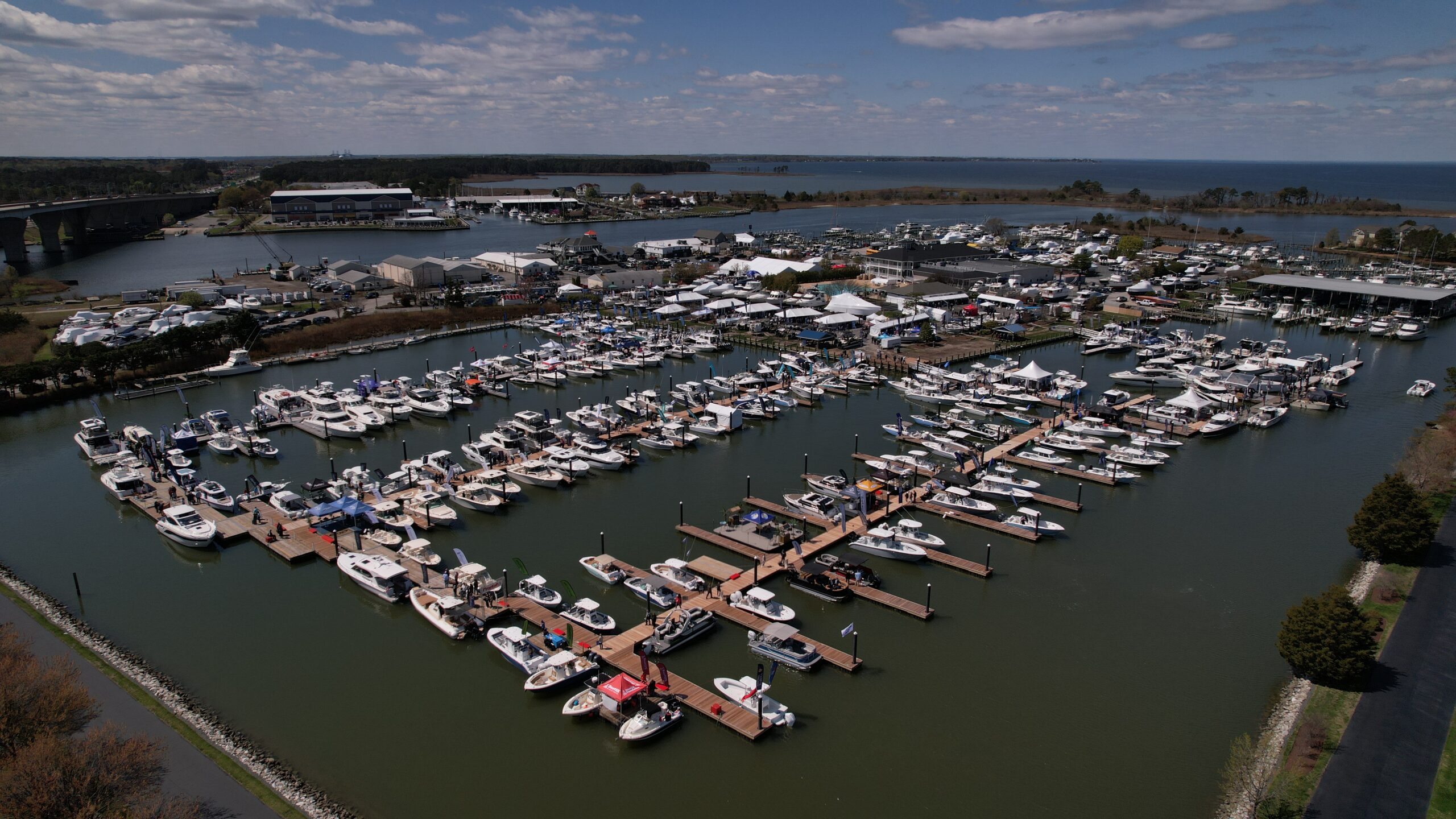 Bay Bridge Boat Show at Safe Harbor Narrows Point Opens April 17, Launching the Chesapeake Bay Boating Season